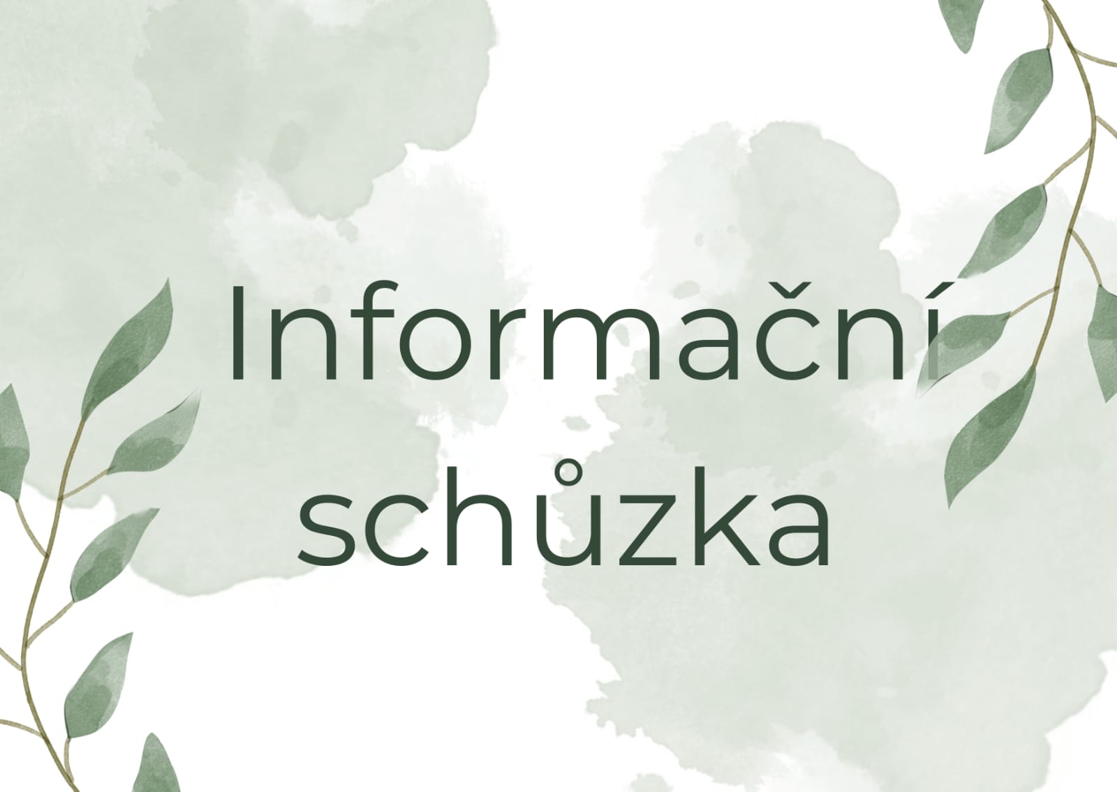 Informační schůzka pro rodiče nově přijatých dětí k předškolnímu vzdělávání na školní rok 2025/2026