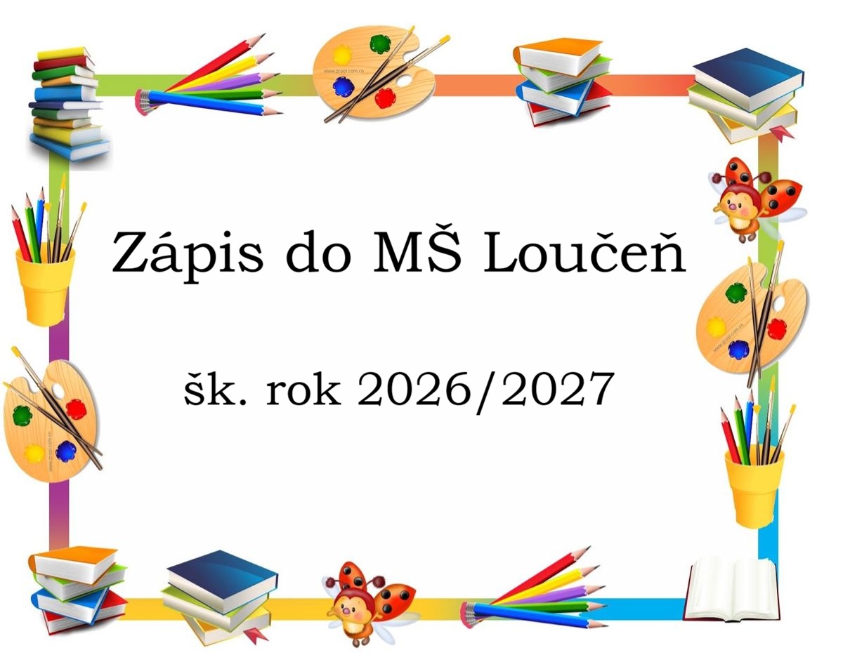 Zápis dětí do mateřské školy na školní rok 2026/2027