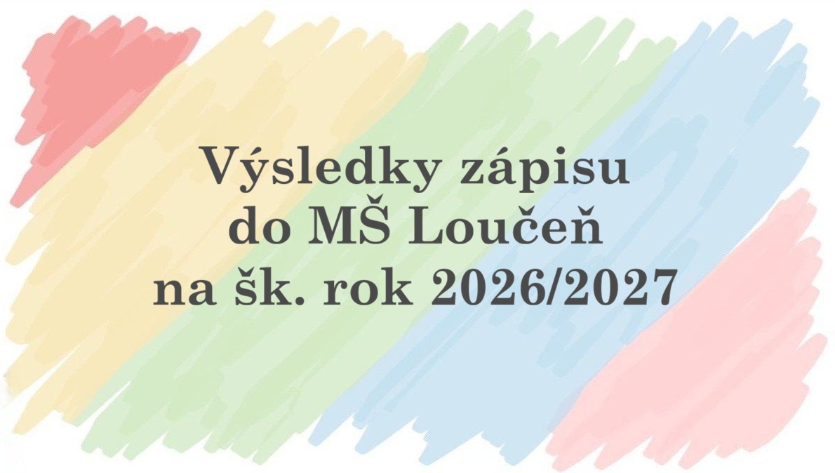 Zápis do MŠ - výsledky