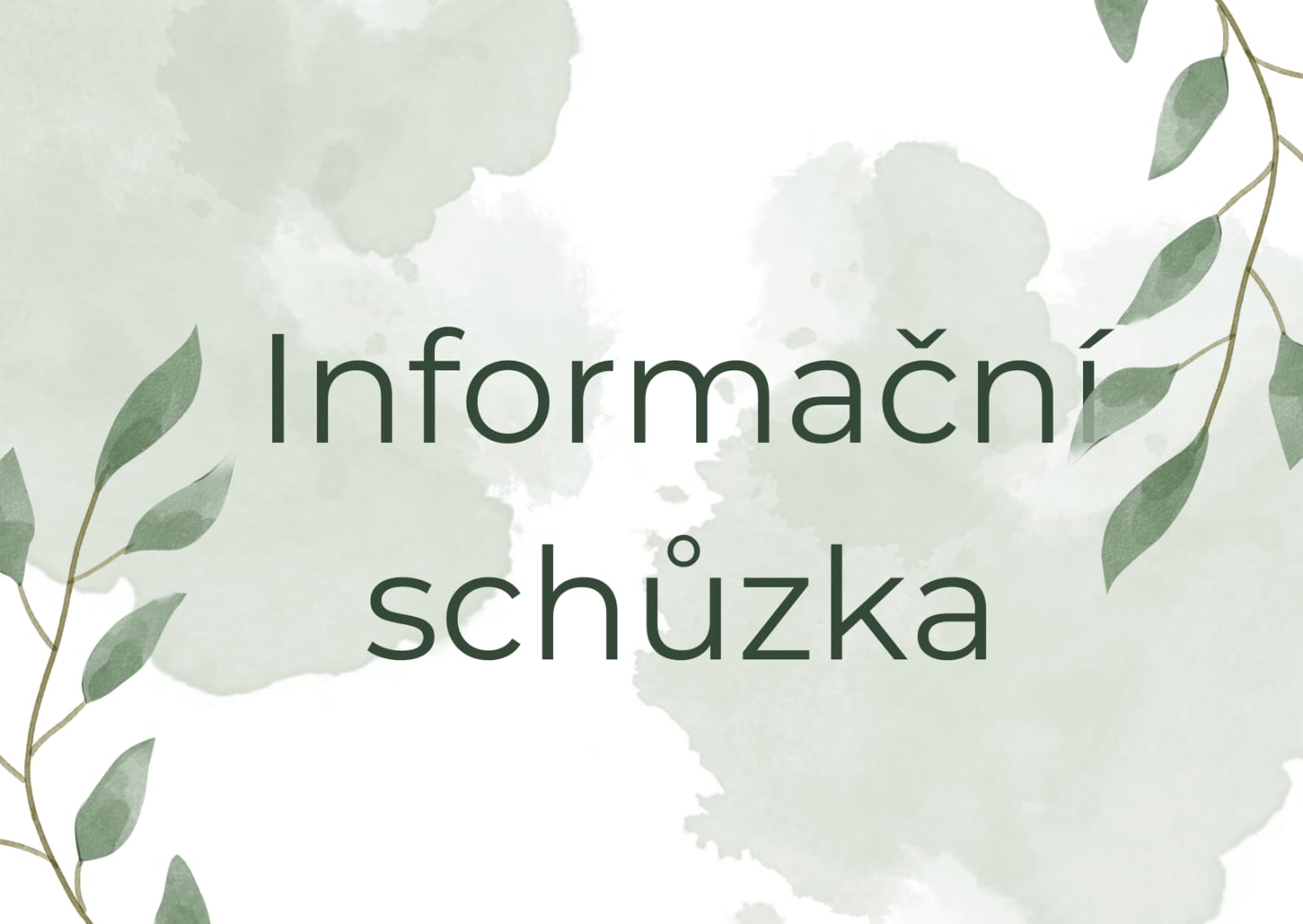 Informační schůzka pro rodiče nově přijatých dětí k předškolnímu vzdělávání na školní rok 2026/2027